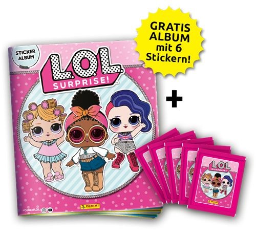 L.O.L. Surprise Stickerkollektion - Bundle 2
