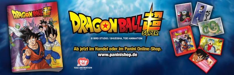 Dragon Ball Super Stickerkollektion Banner