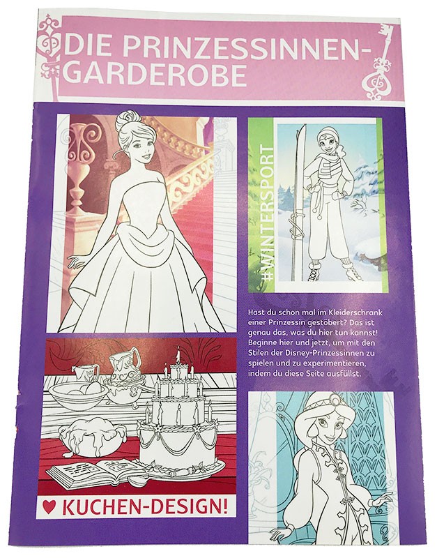 Disney Prinzessin - Das Herz einer Prinzessin Folder Innenansicht
