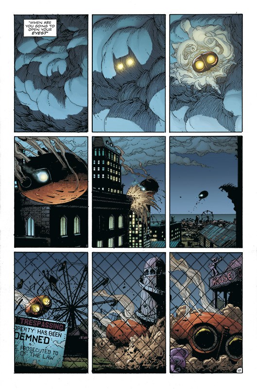 Doomsday Clock Blick in den Comic Vorschauseite 3