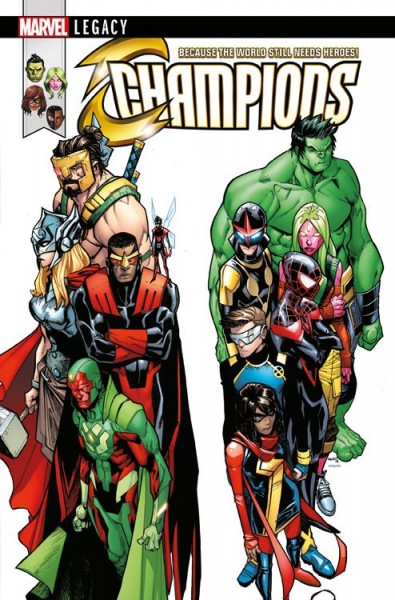 Marvel Legacy: Avengers/Champions - Der Untergang Hardcover