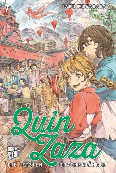 Quin Zaza: Die letzten Drachenfänger 7 Cover