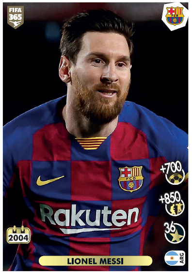 Panini FIFA 365 Stickerkollektion 2021 - Lionel Messi