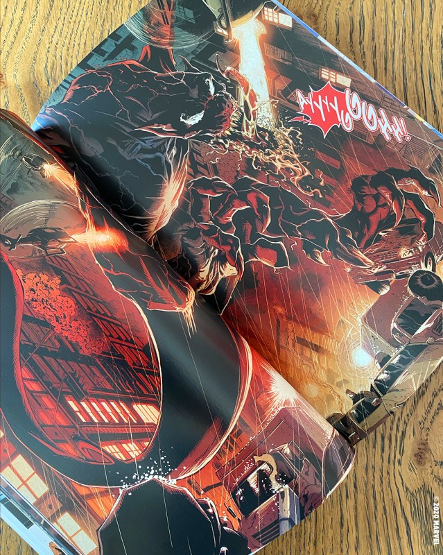 Venom Blick in den Comic Vorschauseite