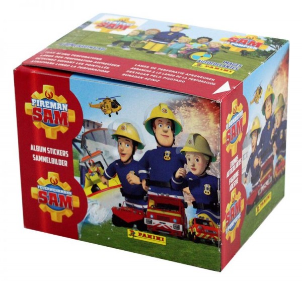 Feuerwehrmann Sam Stickerkollektion – Box
