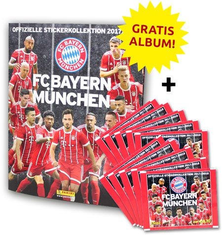 FC Bayern München 2017/2018 Stickerkollektion - Bundle 2