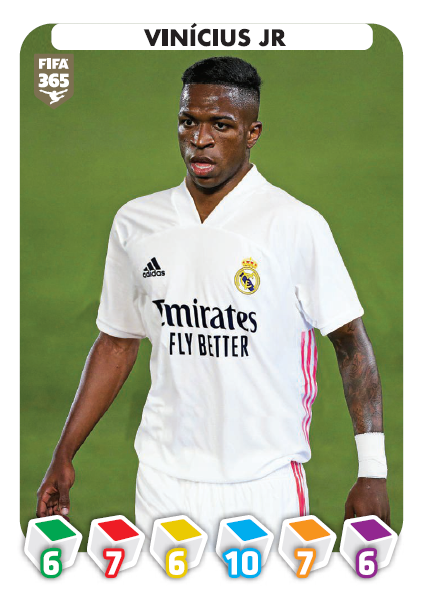 Panini FIFA 365 Stickerkollektion 2021 - Vinicius Jr