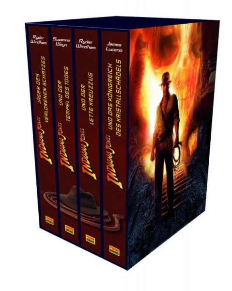 Indiana Jones 1 - 4 Schuber