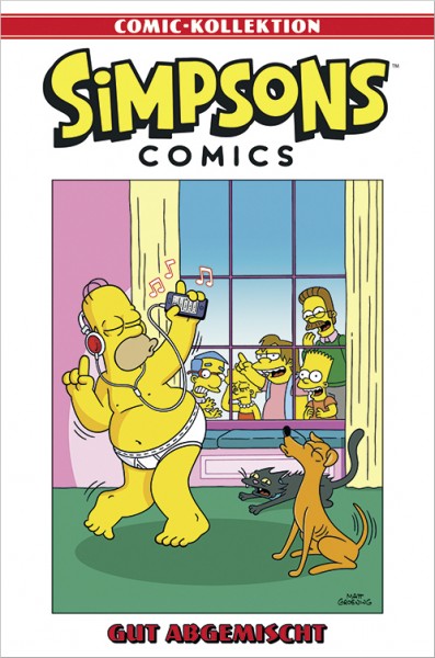 Simpsons Comic-Kollektion 45: Gut abgemischt Cover