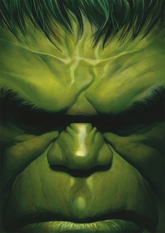 80 Jahre Marvel Sticker und Cards - Beispiel Hulk