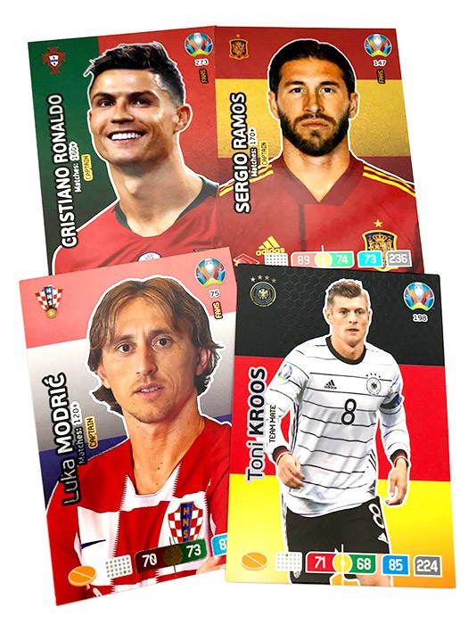 Uefa Euro 2020 Adrenalyn Trading Cards Karten