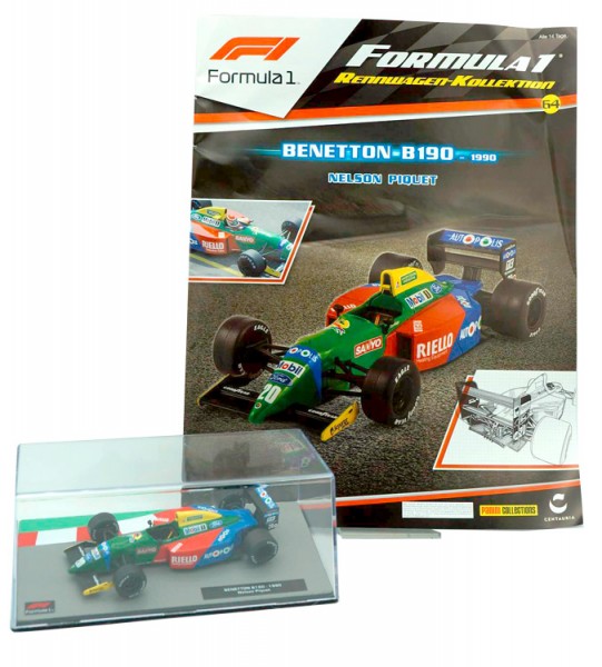 Formula 1 Rennwagen-Kollektion 64: Nelson Piquet (Benetton B190)