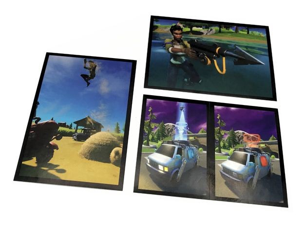 Fortnite Black Frame Serie Sticker