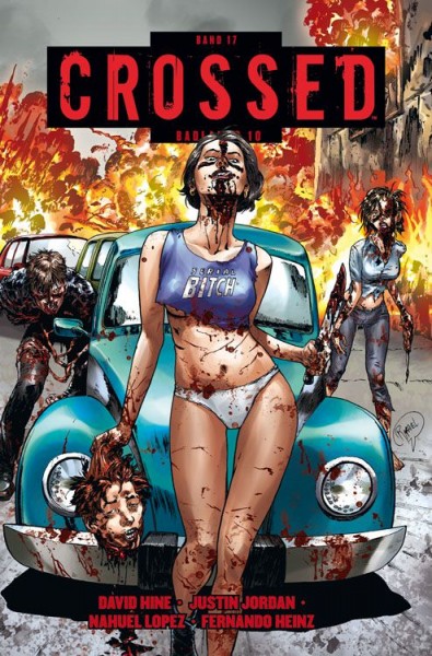 Crossed 17: Badlands 10 Splatter Variant