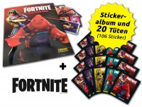 Fortnite Reloaded - Black Frame Series - Sticker - Sammelbundle Inhalt