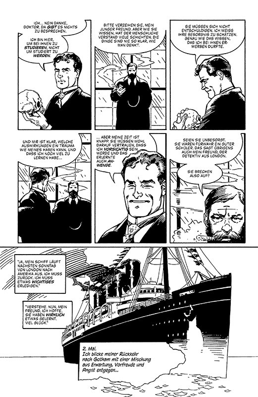 Batman Noir: Gotham by Gaslight Blick in den Comic 2