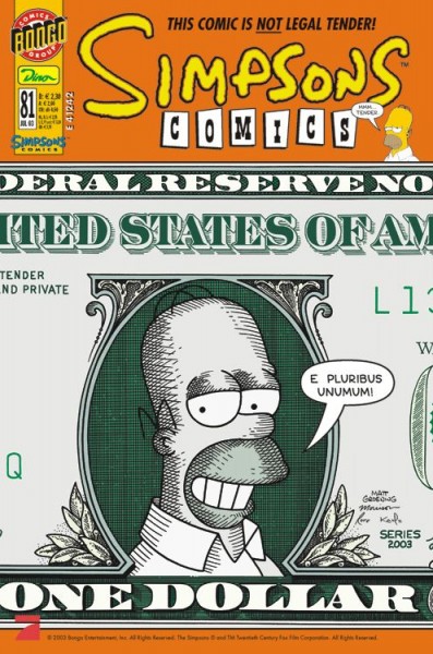 Simpsons Comics 81