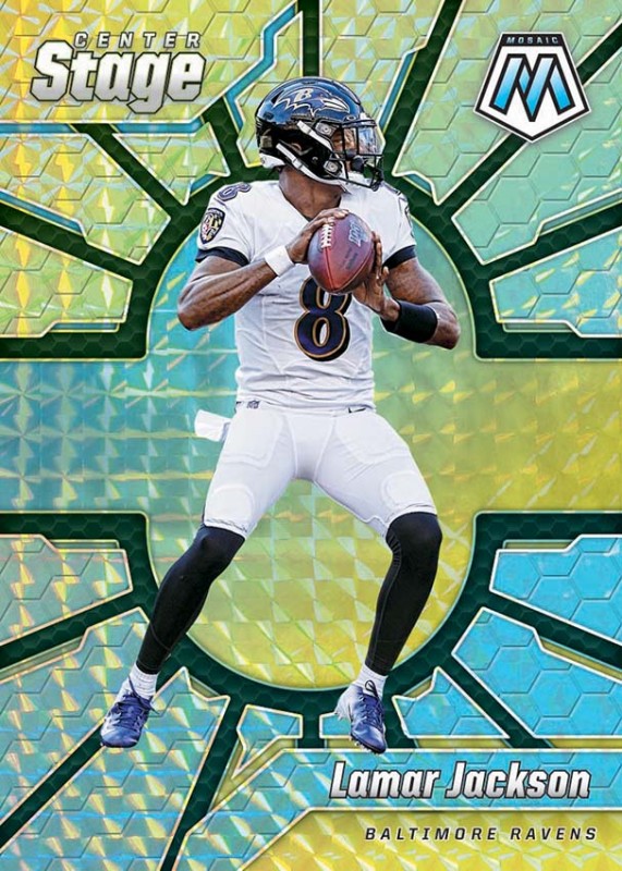 NFL Mosaic 2020 Trading Cards - Lamar Jackson