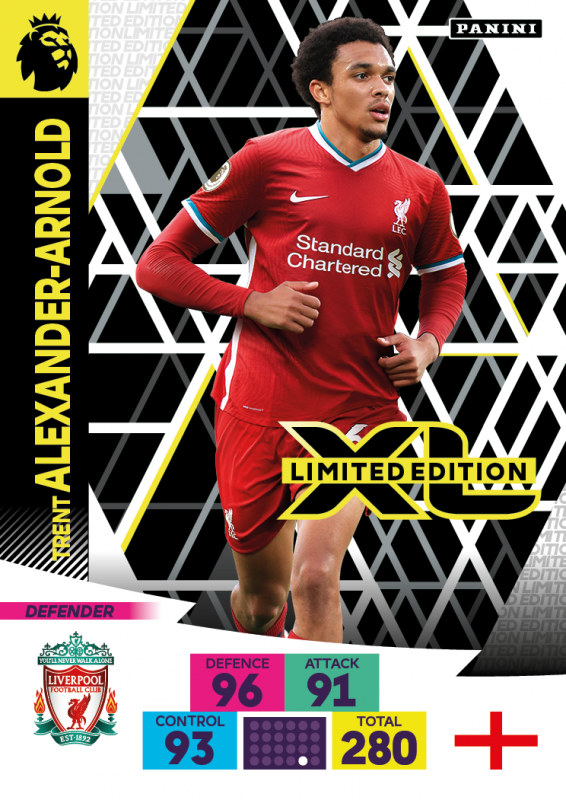 Panini Premier League Adrenalyn XL 2020/21 - Limited Edition Card - Trent Alexander-Arnold