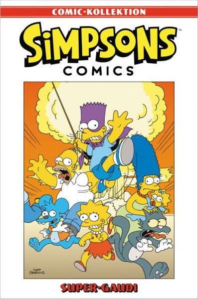Simpsons Comic-Kollektion 18: Super-Gaudi Cover
