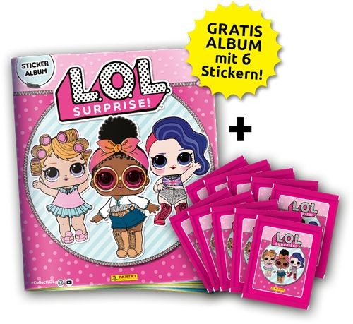 L.O.L. Surprise Stickerkollektion - Bundle 1