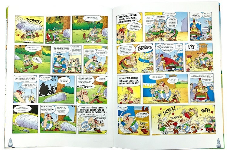 Asterix – 60 Jahre Abenteuer Blick ins Stickeralbum mit Comic