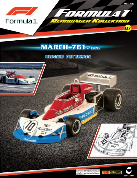 Formula 1 Rennwagen-Kollektion 87: Ronnie Peterson (March 761) Cover