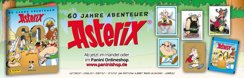 Asterix: 60 Jahre Abenteuer - Ab jetzt im Handel!