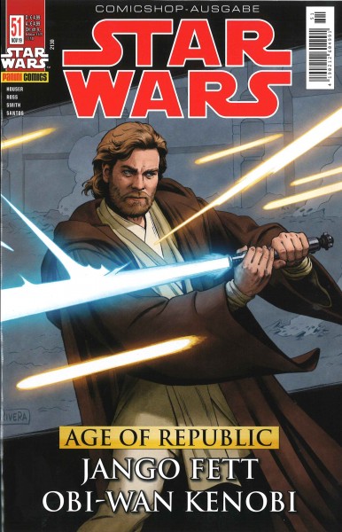 Star Wars 51: Age of Republic: Jango Fett & Obi-Wan Kenobi - Comicshop Ausgabe
