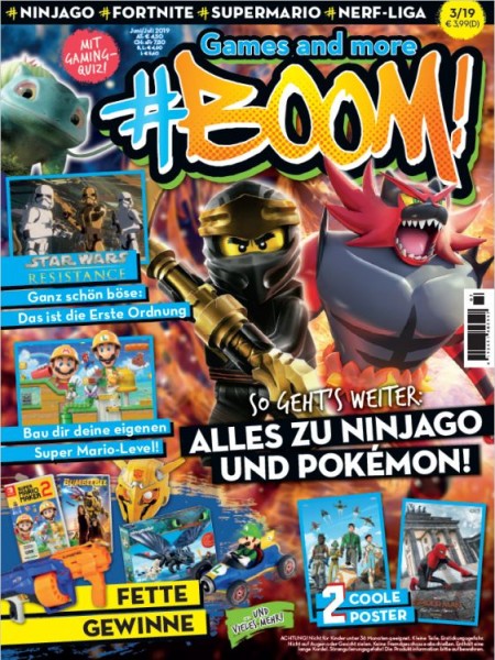Games and more #BOOM! 03/19