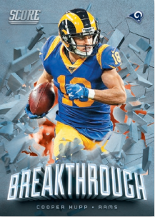 NFL Score 2020 Trading Cards - Cooper Kupp