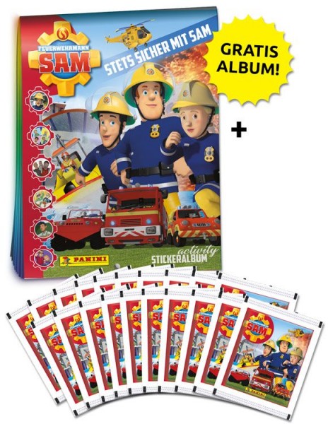 Feuerwehrmann Sam Stickerkollektion – Sammelbundle