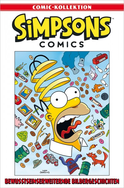 Simpsons Comic-Kollektion 69 Bewusstseinserweiternde Bildgeschichten Cover