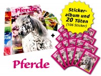 Pferde Sticker - Reise durch die Welt der Farben - Sammelbundle Inhalt