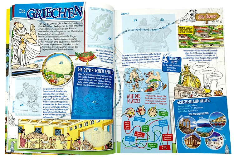 Asterix: 60 Jahre Abenteuer - Album Inhalt Beispiel