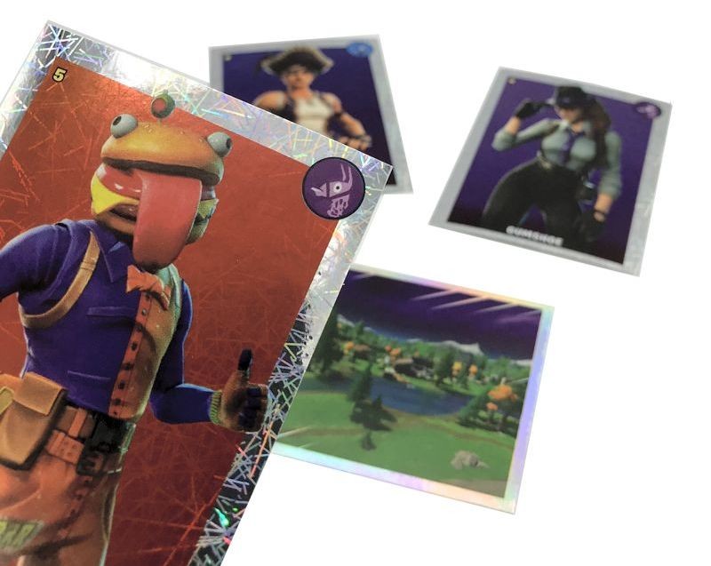 Fortnite Black Frame Series Glitzersticker