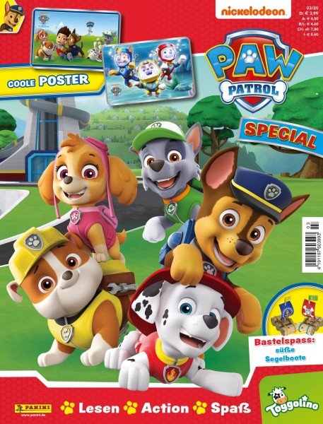 Paw Patrol Special Magazin 03/20 Cover