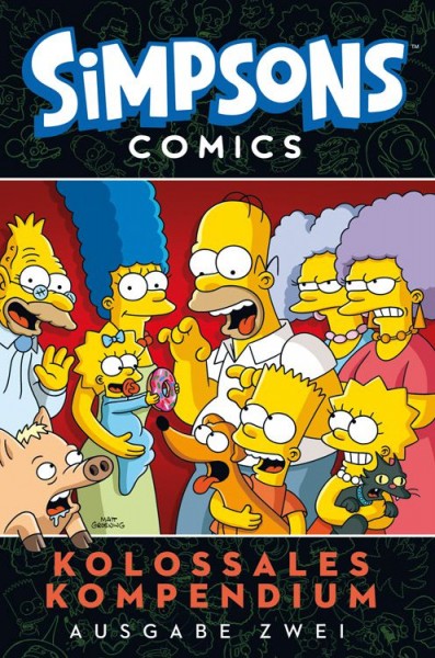 Simpsons Comics: Kolossales Kompendium 2