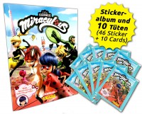 Miraculous Ladybug Sticker und Trading Cards Schnupperbundle