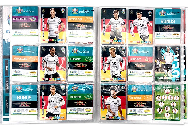 UEFA Euro 2020 Adrenalyn XL - Gefüllter Sammelordner DFB