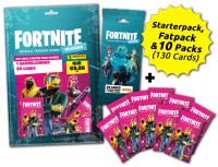 Fortnite Reloaded Trading Cards - Starter Bundle - Starterset mit Sammelordner und 3 Packs