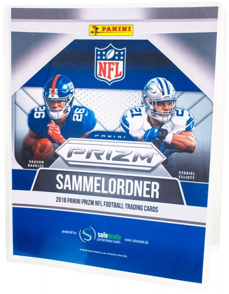 NFL 2018 Panini PRIZM Trading Cards - Sammelordner