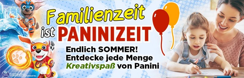 Familienzeit ist Paninizeit – Endlich Sommer! Entdecke jede Menge Kreativspaß von Panini