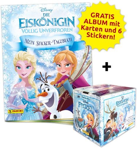 Disney: Die Eiskönigin - Mein Sticker-Tagebuch - Sticker-Starter-Bundle