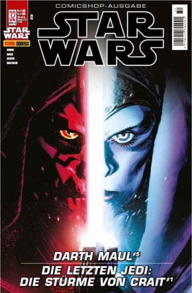 Star Wars 32: Darth Maul/Die letzten Jedi (Comicshop-Ausgabe)