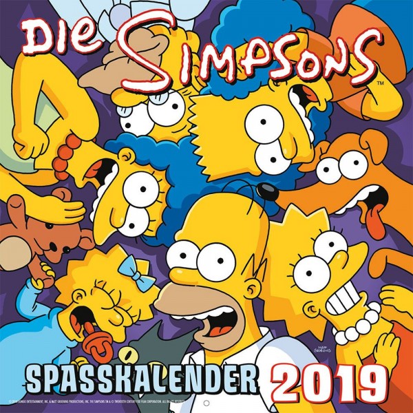 Simpsons - Wandkalender (2019)