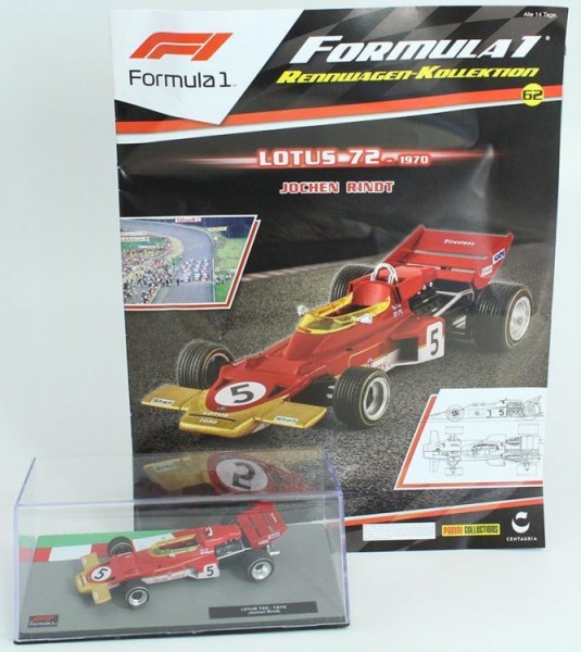 Formula 1 Rennwagen-Kollektion 62: Jochen Rindt (Lotus 72)