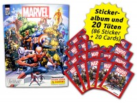 80 Jahre Marvel Sammelkollektion - Sticker und Cards - Sammelbundle