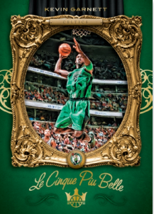 NBA Court Kings 2019/20 Trading Cards - Le Cinque Piu Belle - Kevin Garnett