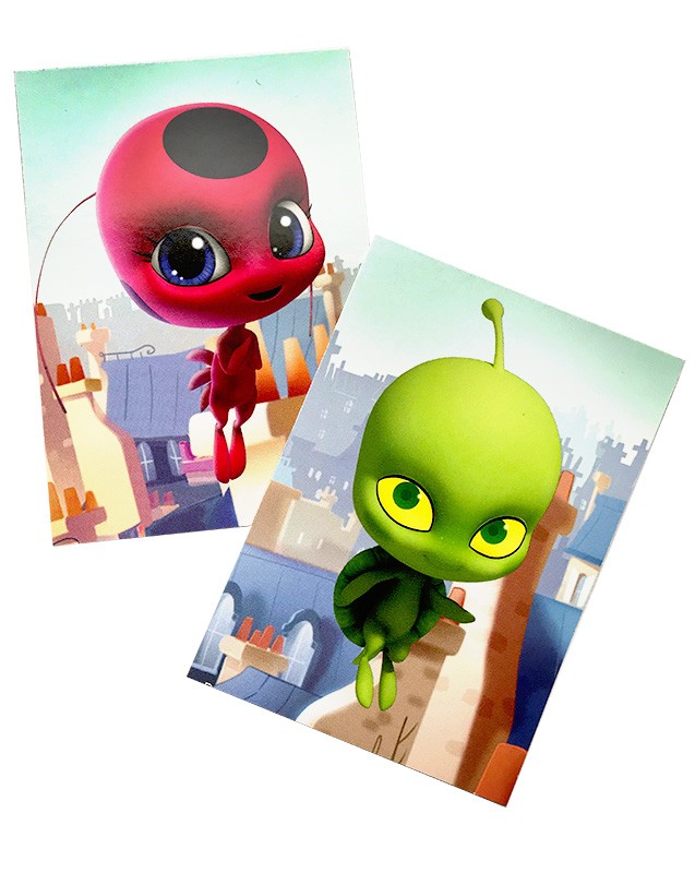 Miraculous Sticker und Trading Cards Trading Card Beispiel